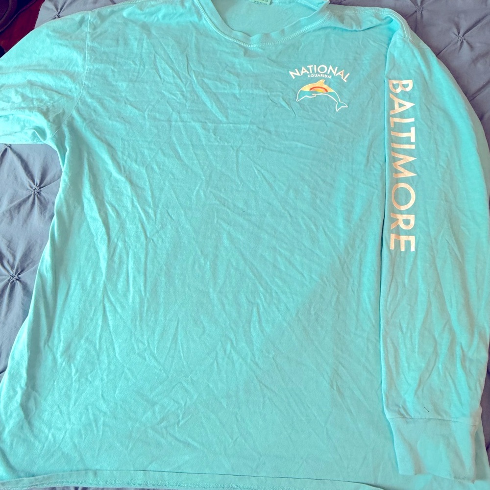 National aquarium in Baltimore, MD long sleeve shirt